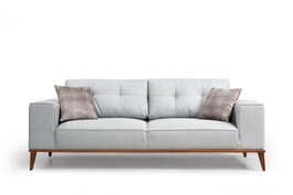 Atelier Del Sofa Montana 3 Seater Sofá Cama Gris 223cm